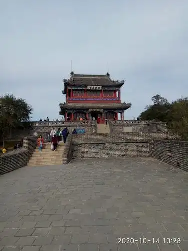 山海关景区老龙头,海神庙