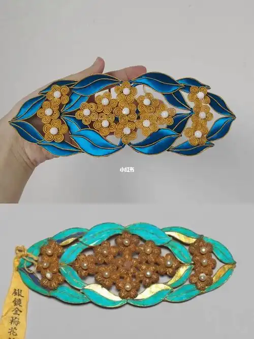 故宫文物二创缠花