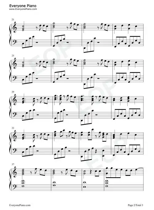 home-蔡徐坤致敬抗疫英雄家一直都在五线谱预览2-钢琴谱文件(五线谱