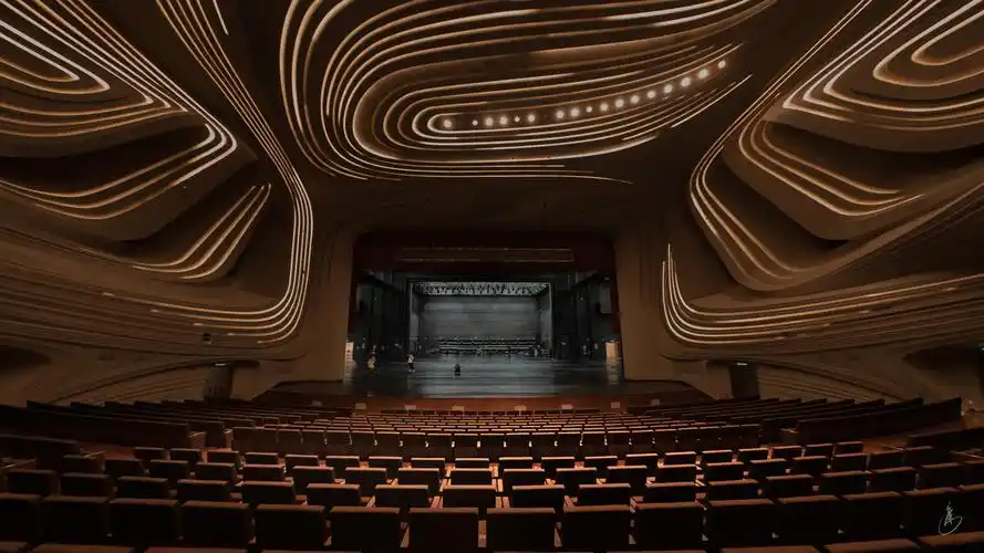 长沙梅溪湖国际文化艺术中心大剧院内景组图