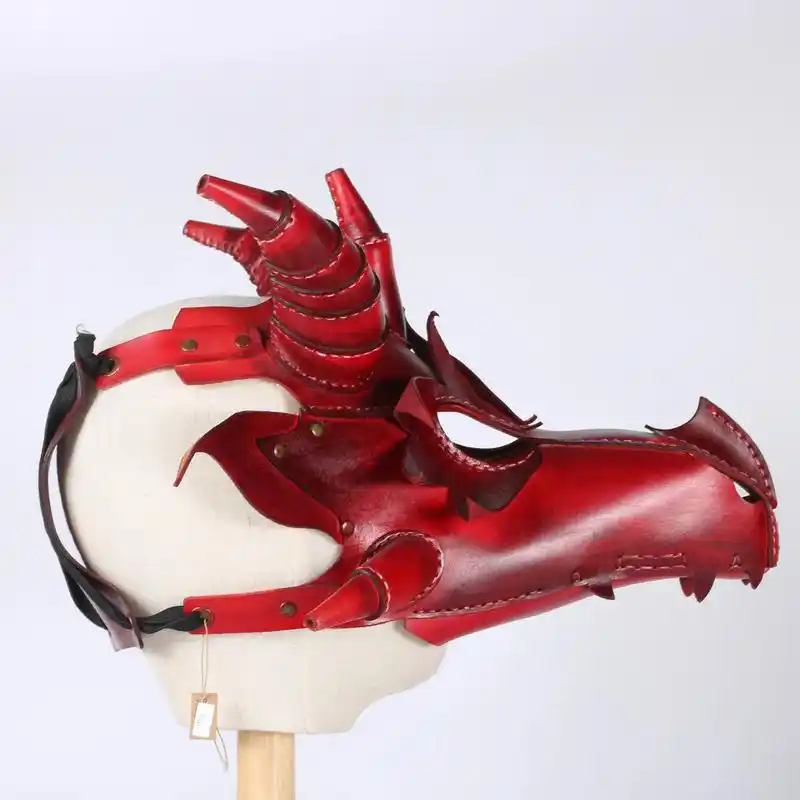 手工制作龙头面具.#手工diy #我的手工日常 #手艺人 # - 抖音