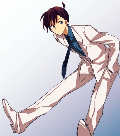 工藤新一黑化头像