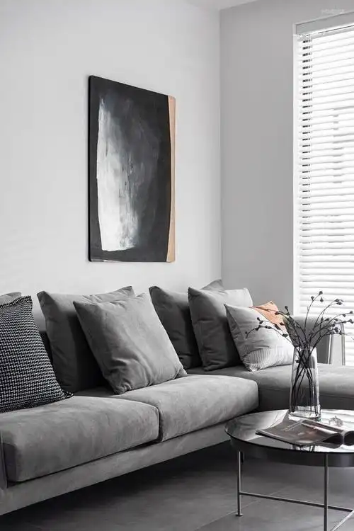 主要建材:线板,木皮,喷漆,大理石,黑铁漆,铁件,玻璃,木地板,壁纸