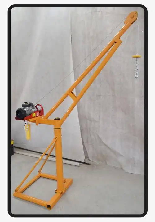 吊机家用电动葫芦起重机小型升降机220v建筑装修室外提升机吊砖机