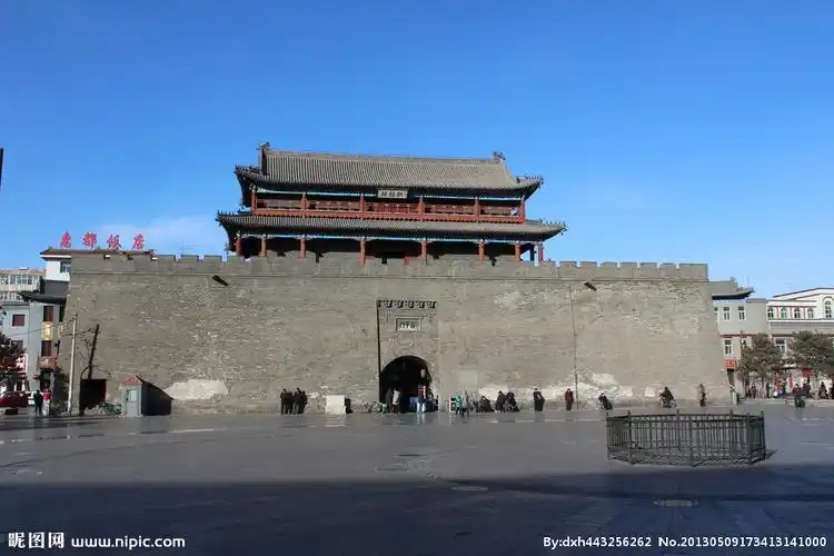 宣化拱极楼图片