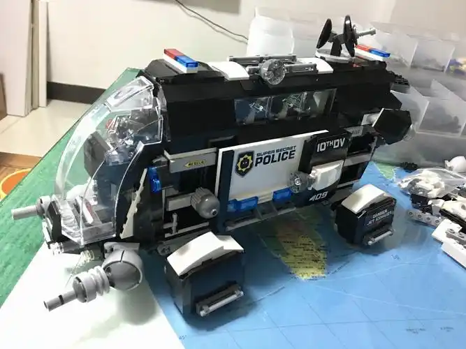 乐高70815 秘密警察飞船 mr.xiao的diy版