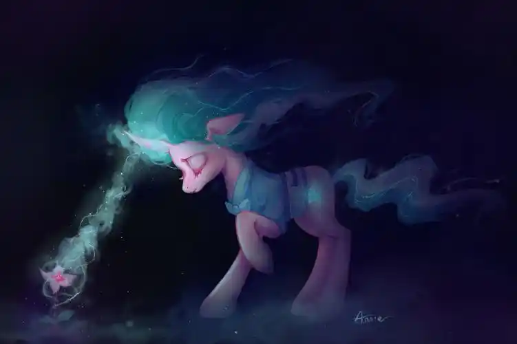 薄雾青鬃小马宝莉mlp