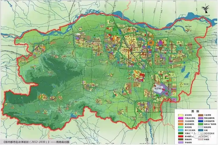 快讯郑州新规划编制启动来看各区定位及发展
