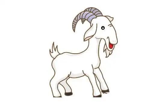 十二生肖简笔画未羊