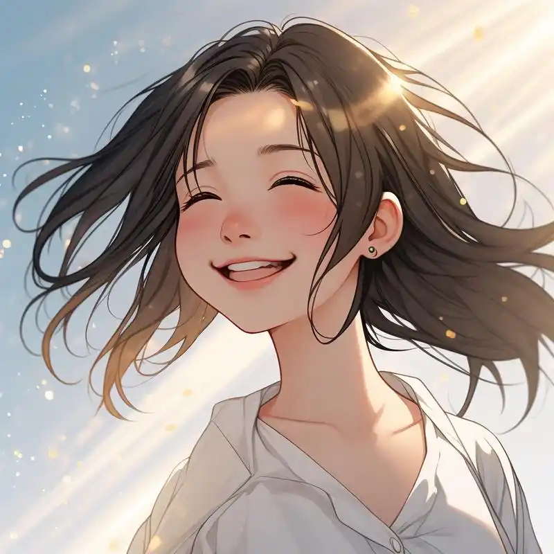 90阳光女生头像集锦98 亲们,这里是超赞的活泼开朗,阳光爱笑的