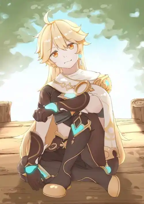 原神金发正太可爱空的pixiv插画