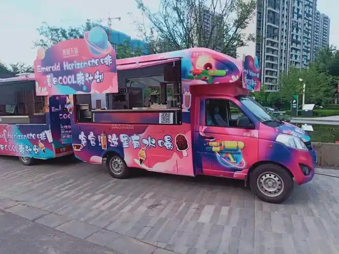 如何经验移动地摊车 促销品宣传推广活动车 街头美食车 冰淇淋车