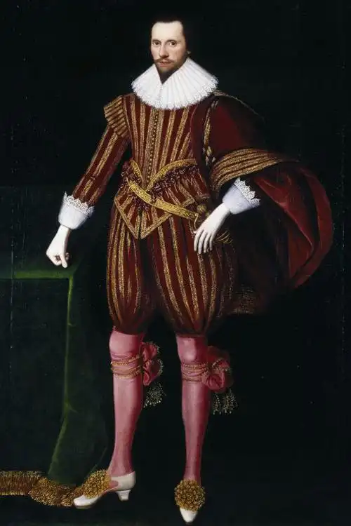 16世纪,法国宫廷及上流社会对西班牙长筒丝袜的迷恋几近疯狂.