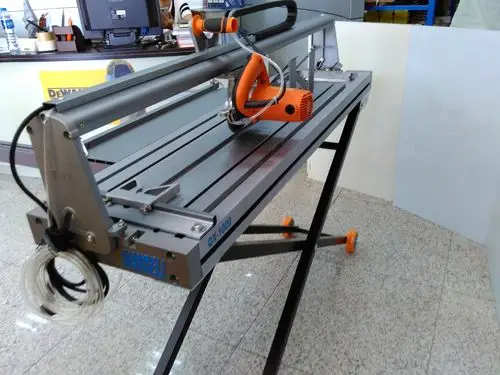 电动瓷砖切割机 便携式台式 切45度对边 倒角