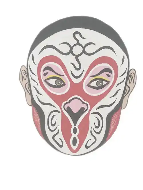 彩绘脸谱彰显国粹无穷魅力