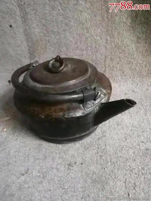 民国,老水壶,紫铜烧水壶