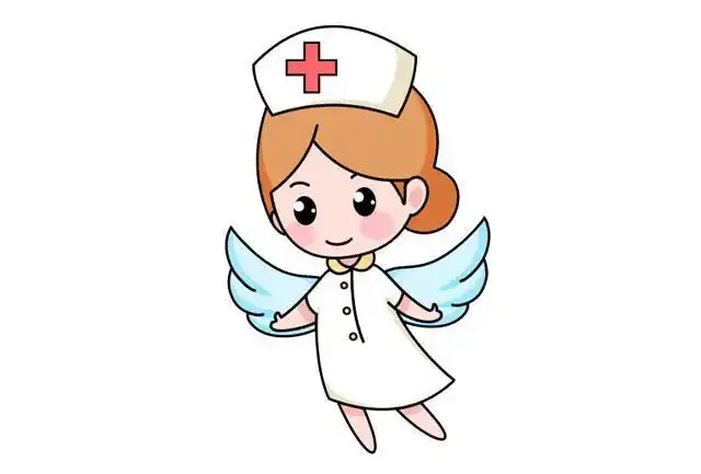 白衣天使欢迎回家简笔画