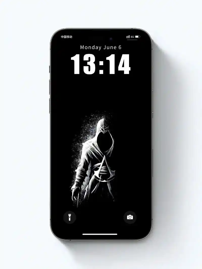 黑色系酷炫杀手小众壁纸锁屏.