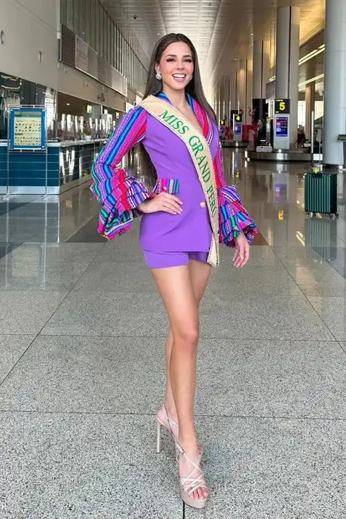 越南:2023年国际小姐选美大赛,秘鲁美女夺得桂冠|模特|选美比赛|选美