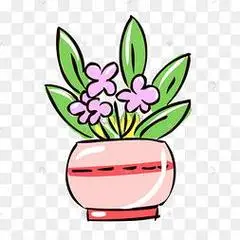 花盆图片大全简笔画 盆花的简笔画图片大全集