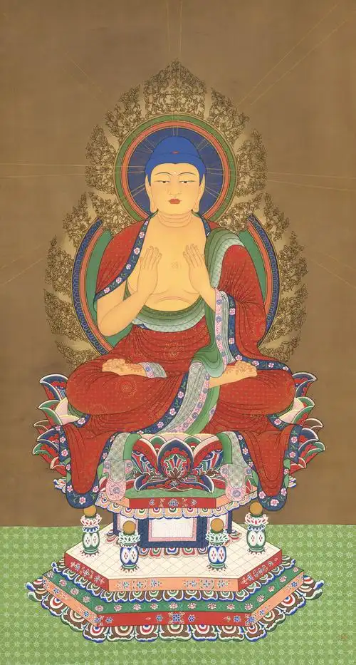 东林原创十二光如来画像 - 『 佛艺宝萃 』 - 清净莲海六合敬修学网