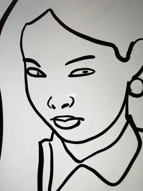 手绘金智妮jennie希望你能冷静看完