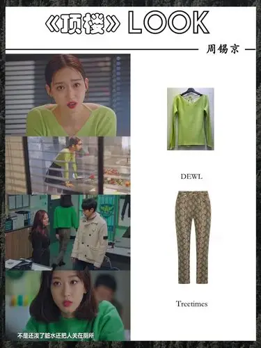 顶楼小魔女周锡京穿搭解析气质绝了