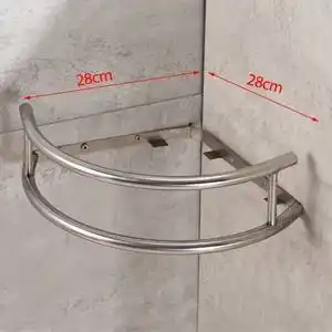 挂墙式洗脸盆不锈钢支架卫生间方盆托架三角盆40 50 60cm支架