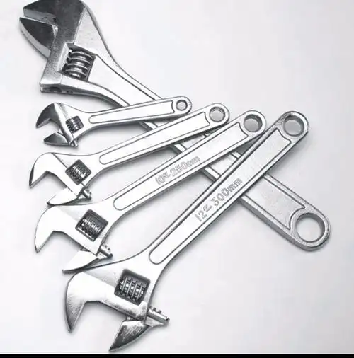 活动扳手大开口万用型活口卫浴板手多功能活口扳子短柄扳手6寸活扳手