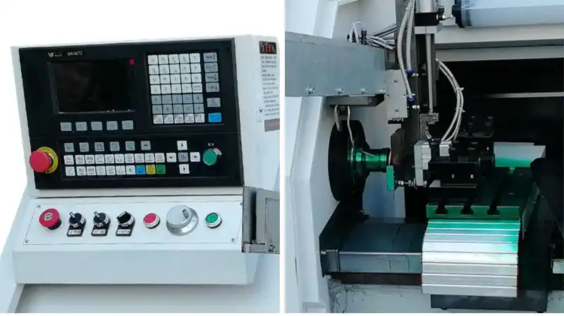 厂家定制高精度数控仪表车床cjk-0640自动上料数控仪表车床