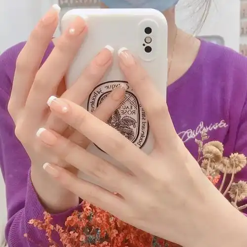 【仙女美甲】穿戴式美甲成品网红2021新款假指甲贴片夏天可拆卸短款显