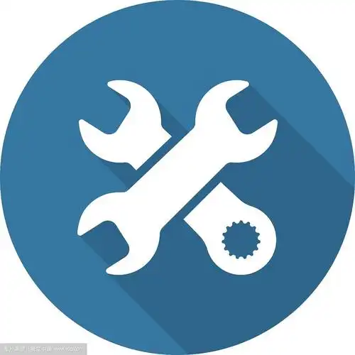 维修服务图标.平面设计.
