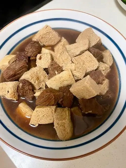 牛肉炖豆腐