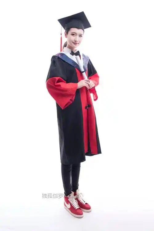 学士服硕士服毕业服本科学位服工科博士服文科医科毕业照服装大学生