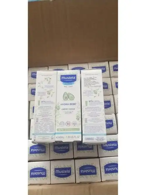 法国mustela妙思乐宝宝面霜婴儿保湿润肤霜