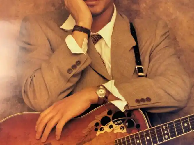 送料无料■ 吉田栄作 男性 歌手 俳优 may ～君に逢うために～ ポス