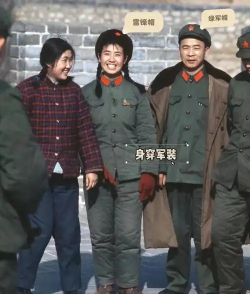 60年代老照片,还原真实的60年代,海军衣,红卫兵衣服