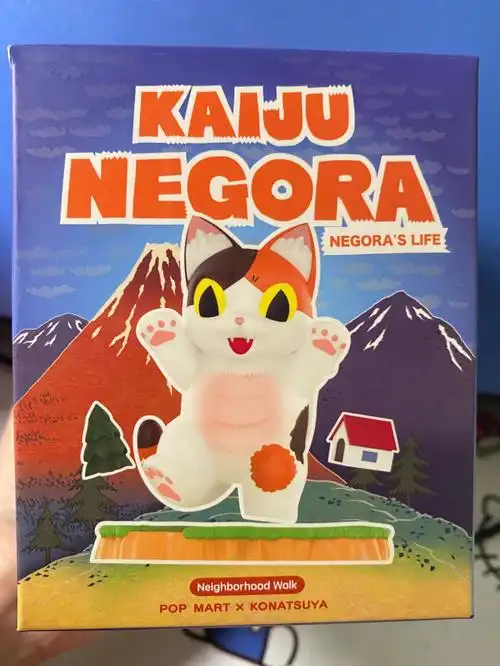 泡泡玛特小夏屋猫吉拉的玩闹日常系列