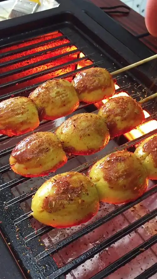 烤实蛋 街边炸串必卖单品