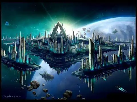 科学家最近发现,从太空奇怪的物体,惊人地让人联想到城市的基础设施的