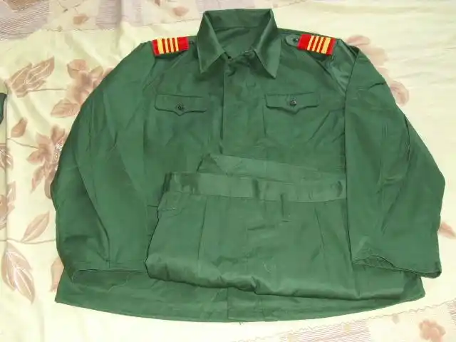 87武涤卡冬作训套装八七式作训服原套军训服真品推荐冬季军绿色