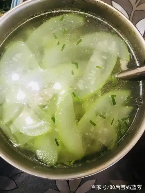 瓠子肉片汤