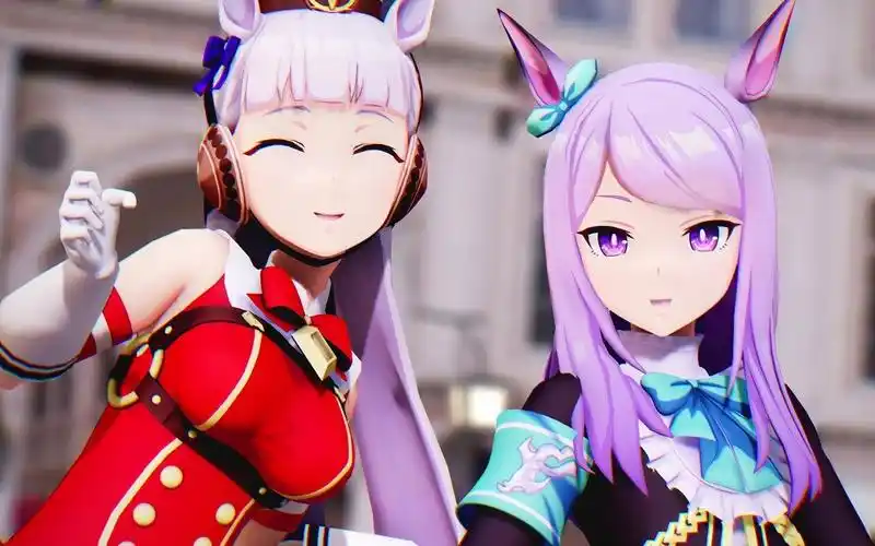 【赛马娘mmd】 shake it off 【黄金船&目白麦昆】【4k】【搬运】