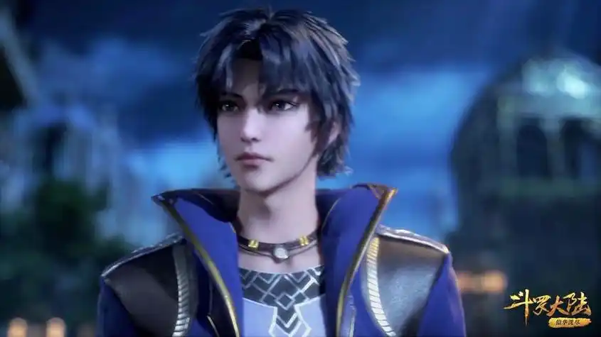 长发唐三唐三小舞帅气!有大师姐本色!  唐三