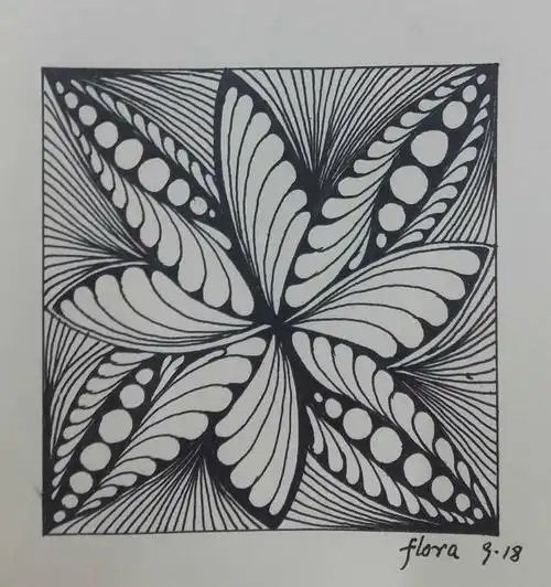 九月·禅绕画·修炼一颗禅定的心