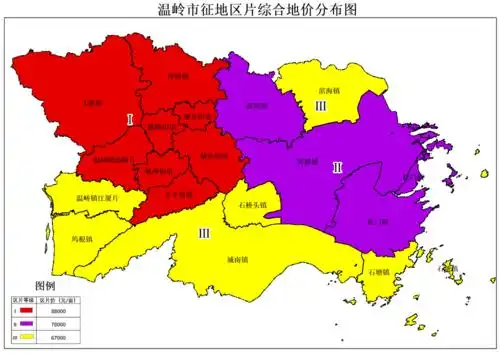 温岭市征地补偿标准调整最新征地区片综合地价标准出炉