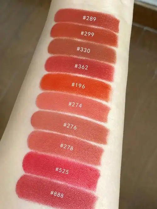 289每一个都王炸91上面是最全试色图8890 310一支兰蔻7015