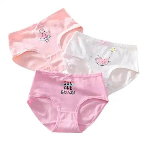 儿童小女孩内裤三角女童100%棉档5-6-7-8-9-10岁内裤