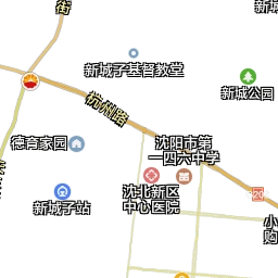 沈北街道地图_沈北街道卫星地图_中国辽宁省沈阳市沈北新区沈北街道