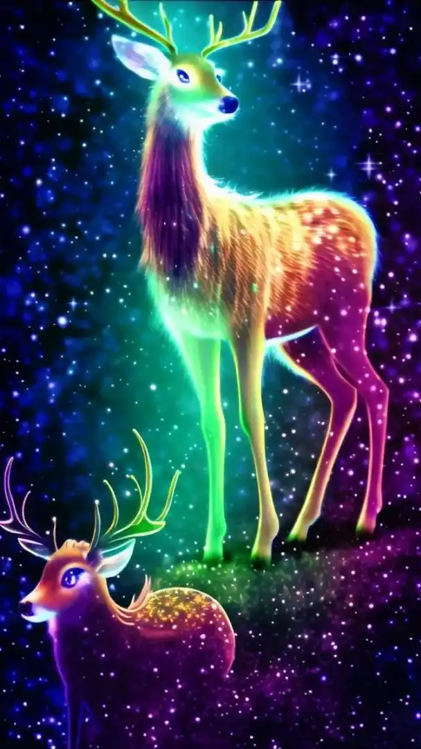 仙鹿 变身二次元鹿仙